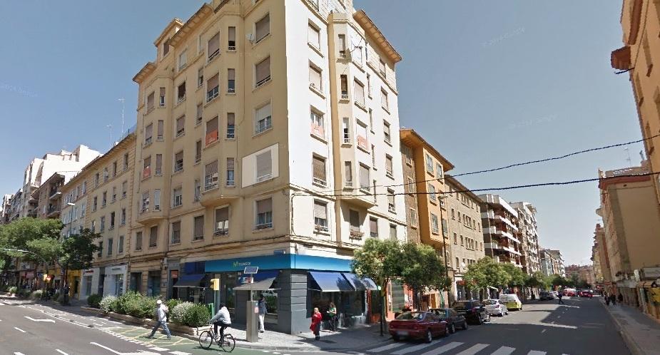 Pensión Corona Zaragoza Exterior foto